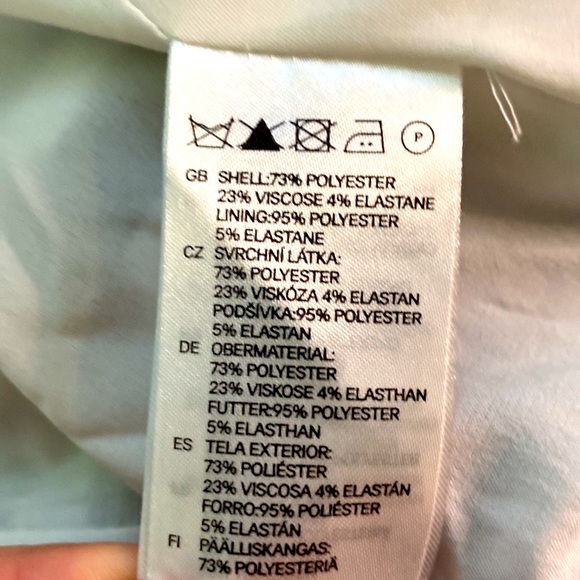 H&M navy blue & white striped jacket - Picture 14 of 15